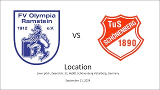 FV Olympia Ramstein vs TuS Schönenberg [upl. by Yrannav]