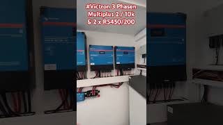 Victron 3 Phasen ESS  22 kWp RS450  BYD [upl. by Gnod]