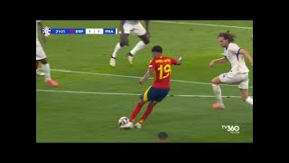 Lamine Yamal Goal Vs France Vs Spain  Spain 11 France  Euro 2024 Germany [upl. by Llehctim]