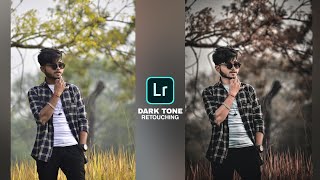 Lightroom New Dark Brown Tone Photo Editing  lightroom complete photo editing tutorial [upl. by Auhso]