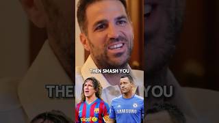 Cesc Fàbregas Whos toughest defenders you ever played against 😄🫡 [upl. by Andromeda]