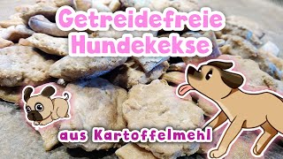 Getreidefreie Hundkekse  DIY  Backen für den Hund [upl. by Elizabeth]