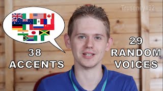 The English Language in 67 Accents amp Random Voices [upl. by Bow]