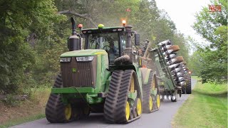 Big Tractors on the Move in Fall Tillage [upl. by Eelydnarb]