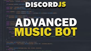 How To Make A Discord Bot  Music Bot Advanced 2021 [upl. by Aleekahs]