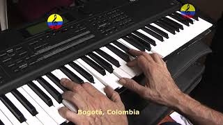 Piano Salsa montuno en modo mayor play along backing track II parte Bogotá 2024 [upl. by Aicened]