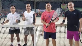 THE 500K TENNIS CHALLENGE  CONS SALAZARKAP TATA ASIS VS BOS NIÑOMAYOR HOSNI BAYUGAN TENNIS DERBY [upl. by Minne]