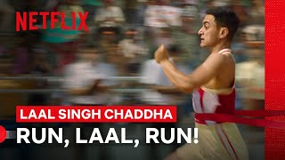 Run Laal Run  Laal Singh Chaddha  Netflix Philippines [upl. by Weld118]