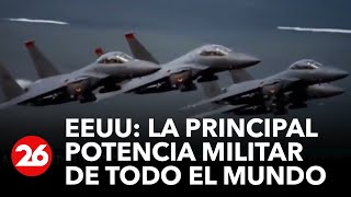 Estados Unidos  La principal potencia militar de todo el mundo [upl. by Yreffej]