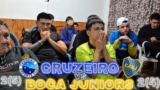 Boca vs cruzeiro reacción [upl. by Ynad]