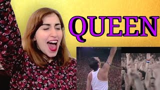 KPOP FAN REACTION TO QUEEN  Live Aid ConcertBohemian Rhapsody Highlights [upl. by Ahsiken934]