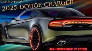 Leaks 2025 Dodge Charger  gaspowered engines  Official details on the car [upl. by Yanrahc]