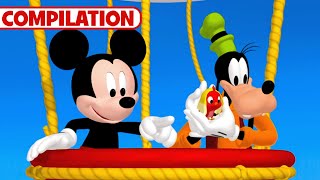 Mickey Mouse Clubhouse Best Goofy Full Episodes 🤪  Compilation  disneyjr [upl. by Christianity]