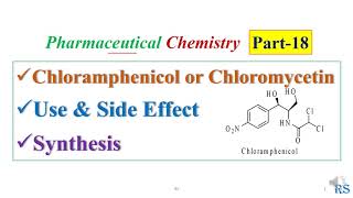 90 Chloramphenicol  Chloromycetin Antibiotic Use Side Effects amp Chemical Synthesis [upl. by Angelis]