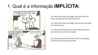 Informação explicita e implícita [upl. by Fleeta]