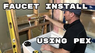 How To Install TubShower Faucet [upl. by Gnilyarg]