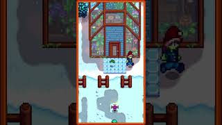 Volver a MOLESTAR a LEWIS en NAVIDAD de STARDEW VALLEY 👀 [upl. by Manthei695]