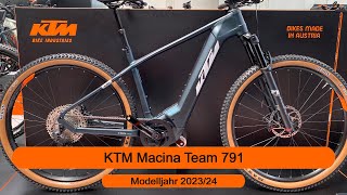 KTM Macina Team 791  Modelljahr 2023  2024 [upl. by Kcirddahc73]