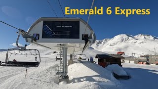 WhistlerBlackcomb  Emerald 6 Express [upl. by Allisurd]