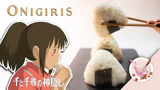 EASY Japanese ONIGIRI  Spirited Away  Movie Monday [upl. by Lodnar724]