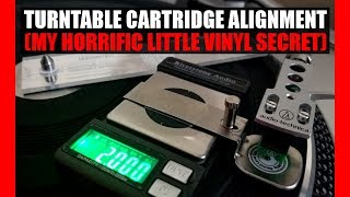 Turntable Cartridge Alignment My Horrific Little Vinyl Secret  Vinyl Community [upl. by Fernand]