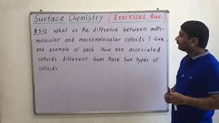 Multimolecular macromolecular and associated colloidal solution class 12th surface chemistry [upl. by Marb]