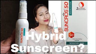 Suncros 50 Aqualotion SPF 50 Review [upl. by Cinimmod]