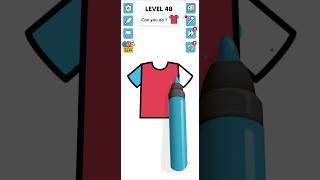 Teeshirt Drawing video art shorts smartphone viral short [upl. by Gnoz]