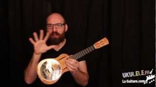 Test Ukulele Resonator Fine Resophonic Koa part 01 [upl. by Three457]