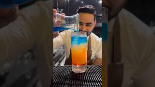 🔥Viral Three Layer Cocktail😱shorts cocktail drink [upl. by Vincelette]