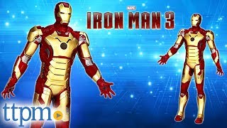 Marvel Iron Man 3 Avengers Initiative Arc Strike Iron Man Review  Hasbro Toys [upl. by Imre]