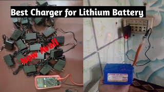 Best Charger for Lithium ion battery pack lithiumbatterysupplier ATC Contact 03029507991 [upl. by Eittocs]