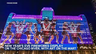 Fireworks planned along Chicago River at Navy Pier for New Years Eve [upl. by Margalit]