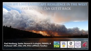 Modern Fire Ecology of the West with Dr Hessburg [upl. by Alasdair220]