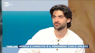 Tra musica e comicità il fenomeno Carlo Amleto  Timeline 17112024 [upl. by Ahse]