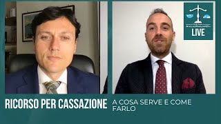 Ricorso per cassazione  a cosa serve e come farlo ⚖️ Avvocato Corte di Cassazione Roma [upl. by Aneeh]