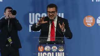 SALVINI A BOLOGNA PER SOSTENERE ELENA UGOLINI PRESIDENTE DELLEMILIAROMAGNA [upl. by Llenhoj]