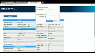 PRIMER VIDEO TUTORIAL COMO ENTRAR A MI MODEM WIFI DIRECTV DTV Y CAMBIAR LA CLAVE [upl. by Otilopih]