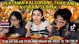 PERTAMA KALI ORANG THAILAND NYOBAIN SEBLAK [upl. by Alegnat139]