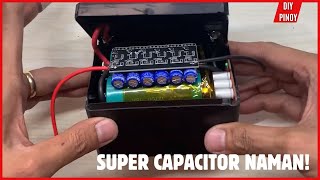 ADDING SUPER CAPACITOR LIFEPO4 MOTORCYCLE BATTERY [upl. by Ayikahs]