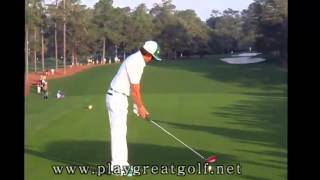 Rickie Fowler Driver Swing 2013  Masters [upl. by Fatsug]