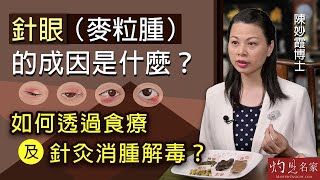 陳妙霞博士：針眼（麥粒腫）的成因是什麼？如何透過食療及針灸消腫解毒？《大醫精誠》（20230724） [upl. by Neelhtac130]