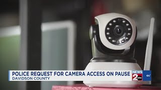 Metro Nashville police request for camera access on pause [upl. by Uno]