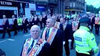 Bridgeton 12th July 2008 parade [upl. by Enyal]