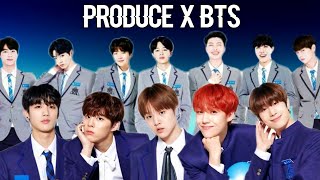 PRODUCE X 101 TRAINEES MENTIONING BTS BTS FANBOYS [upl. by Rhpotsirhc]