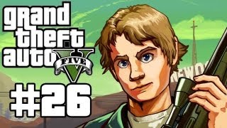 Grand Theft Auto 5 Gameplay  Playthrough w SSoHPKC Part 26  This is A Robbery [upl. by Carper779]