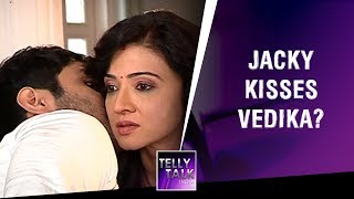 Cute moment as Jacky kisses Vedika  Aap Ke Aa Jane Se [upl. by Warwick]