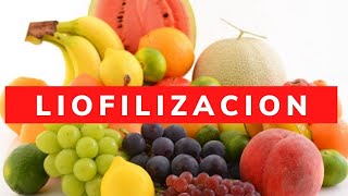 LIOFILIZACION ALIMENTOS 🍓🍇🍅🍍 [upl. by Carolann]