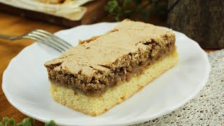 Walnut Cream and Jam Slices  Recipe Videos [upl. by Otnicaj]