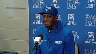 Penny Hardaway press conference at Memphis Blue amp Gray Showcase [upl. by Gnel]